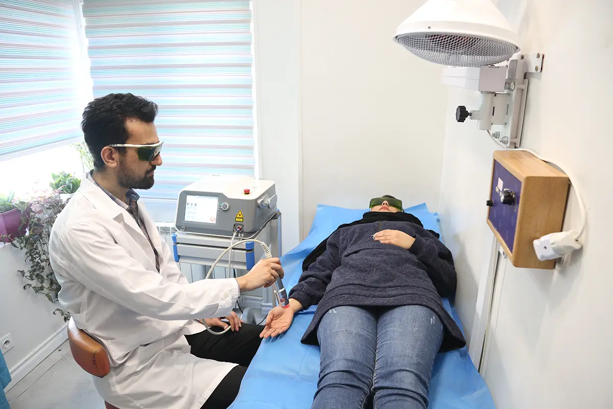 لیزرتراپی در مرزداران